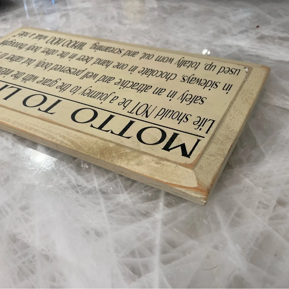 Sawdust City Wooden Sign